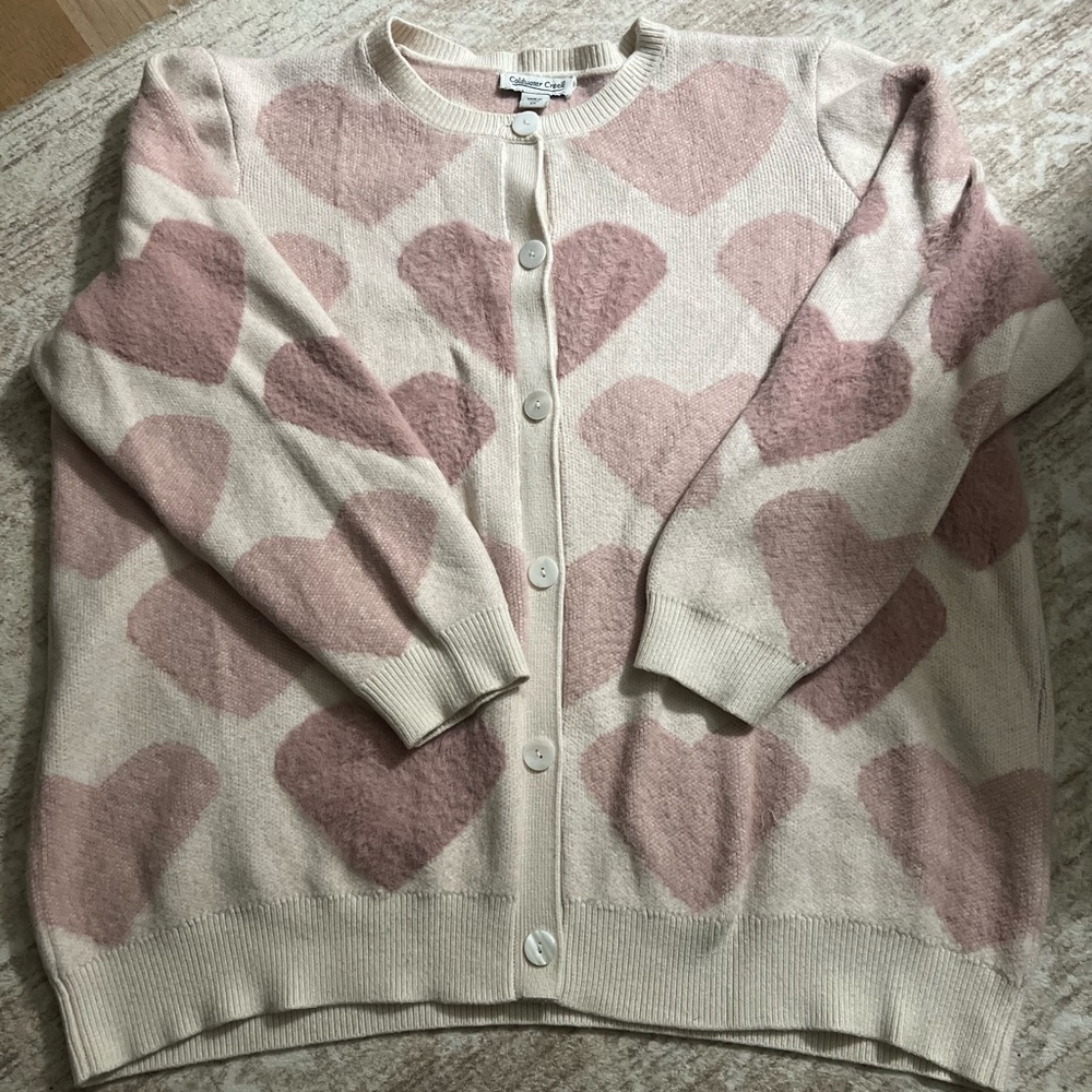 Coldwater Creek Heartfully Yours Cardigan - Picture 2 of 4